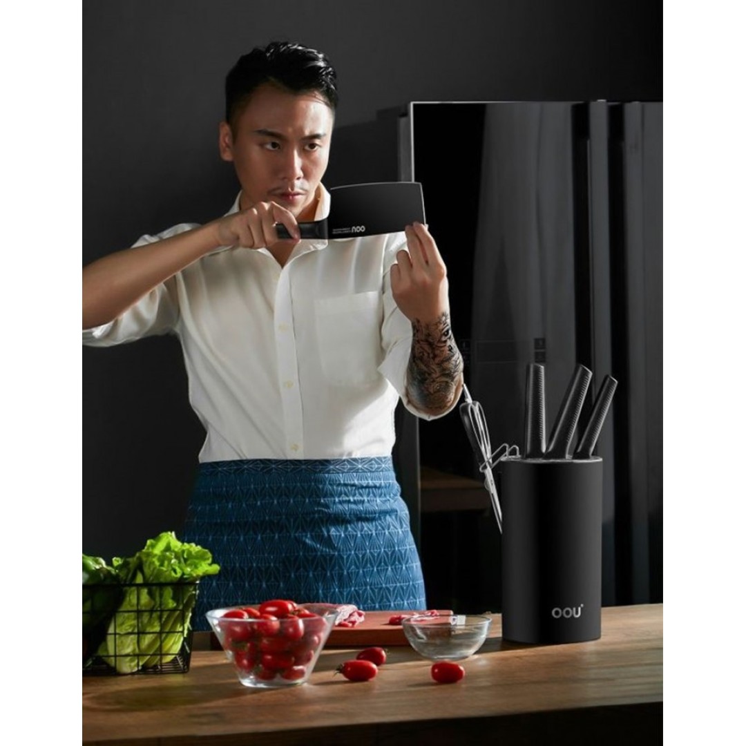 Набор кухонных ножей Xiaomi OOU Black Shark Kitchen Set (7 предметов) (YUG8GYU)