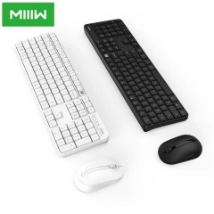 Клавиатура и мышь беспроводные Xiaomi MIIIW Mac Dual System Wireless Office (MWWC01)