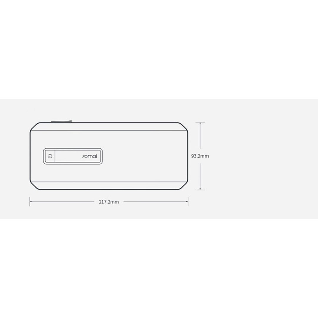 Пуско-зарядное устройство Xiaomi 70mai Jump Starter Max (PS06)