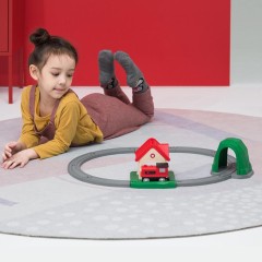 Пластиковый конструктор железная дорога Xiaomi Mitu Track Building Block Sound and (MTWJ03MT)