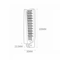 Расческа Xiaomi Jordan&Judy Folding Dual-Purpose Comb розовый (PT006)