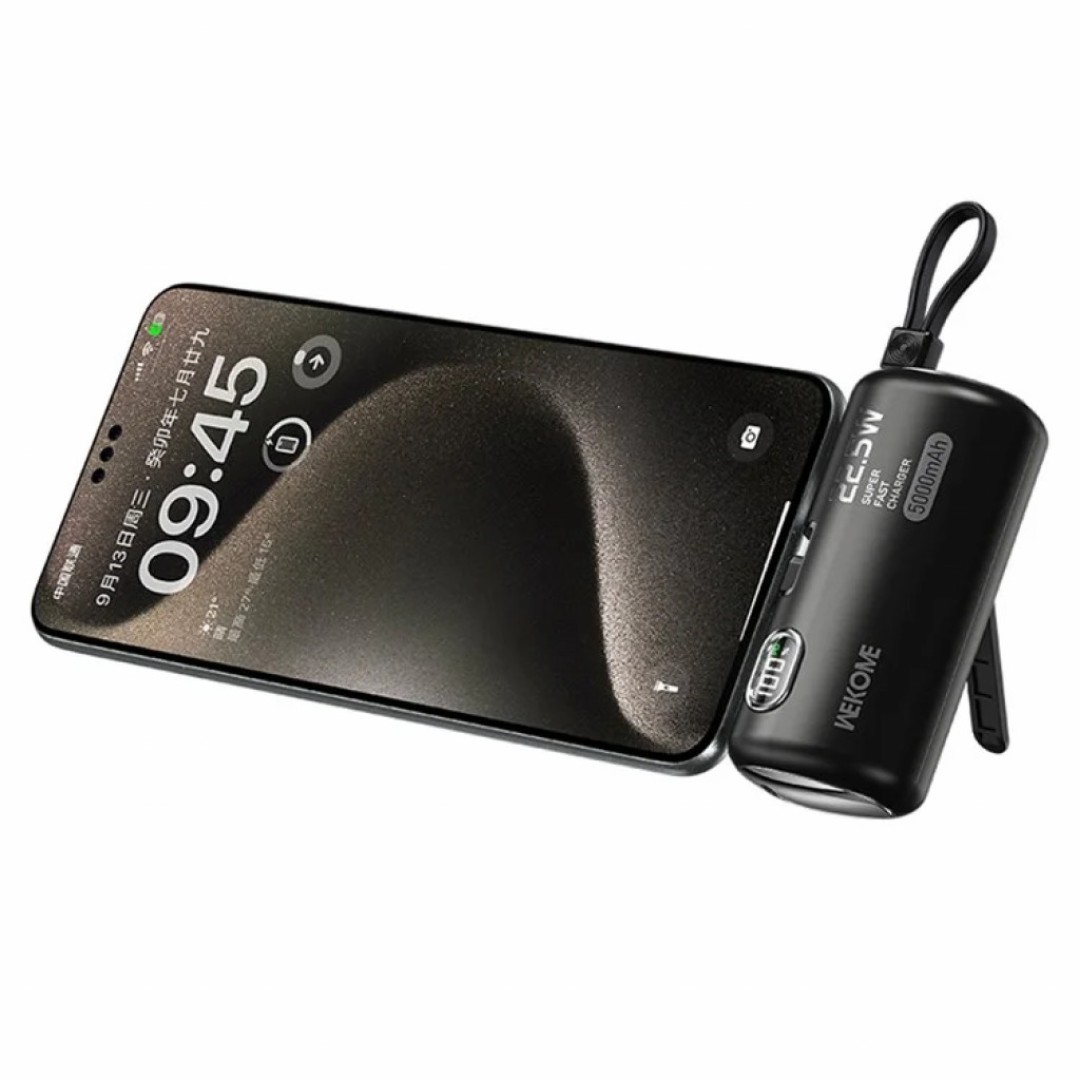 Внешний аккумулятор WEKOME Power Bank 5000mAh Companion Series 22.5W Super Fast Charging Emergency (WP-19)