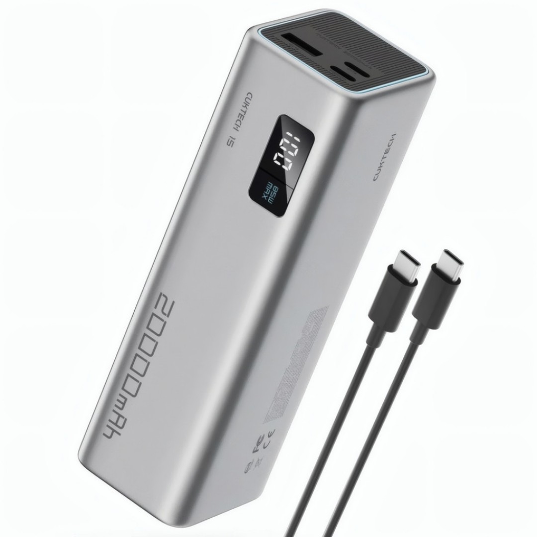Внешний аккумулятор Xiaomi CUKTECH 20000mAh PB200 85W Type-C x2, USB-A x1 (CUKP200XGLGR)