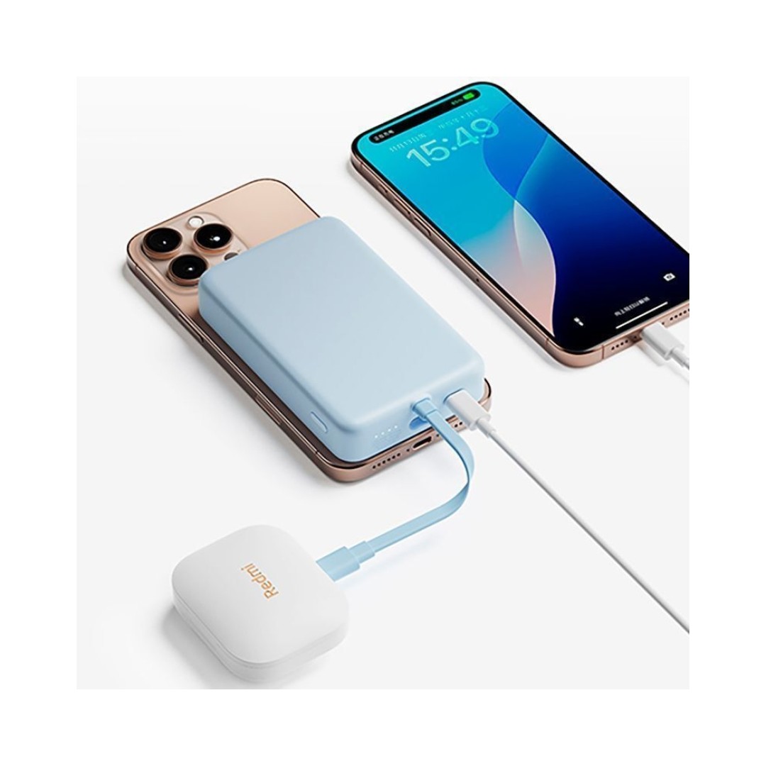 Внешний аккумулятор Xiaomi Mi Magnetic Power Bank With Cable USB-C 10000mAh 33W (WPB1007MI)
