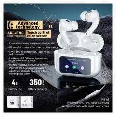 Беспроводные наушники WEKOME WS-05 (ANC) и (ENC)