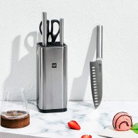 Набор Xiaomi Huo Hou Stainless Steel Kitchen Knife Set (4 ножа и ножницы с подставкой) (HU0095)