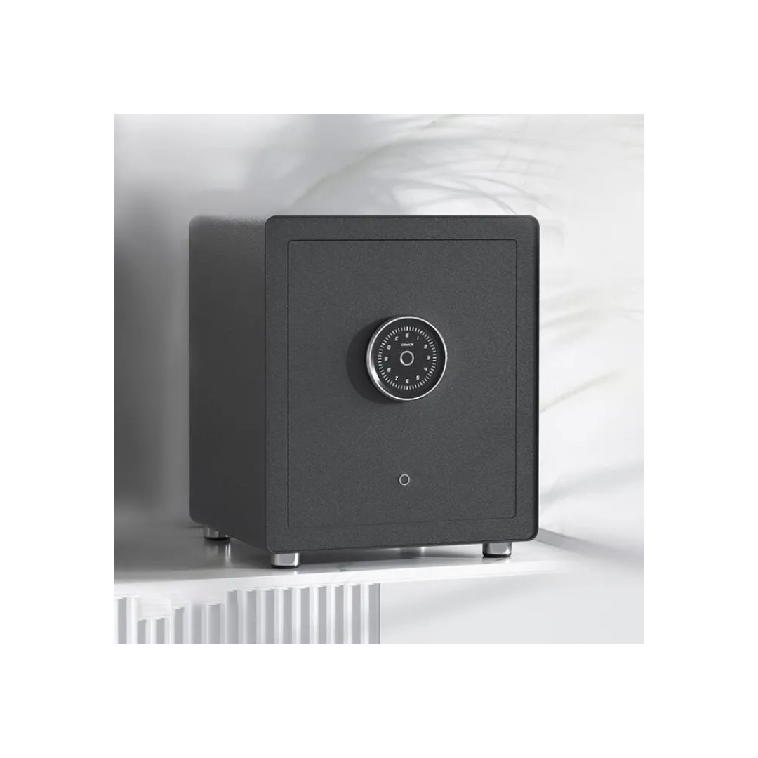Умный электронный сейф со сканером отпечатка пальцев Xiaomi CRMCR Smart Safe Deposit Box Black (BGX-X1-45MK)