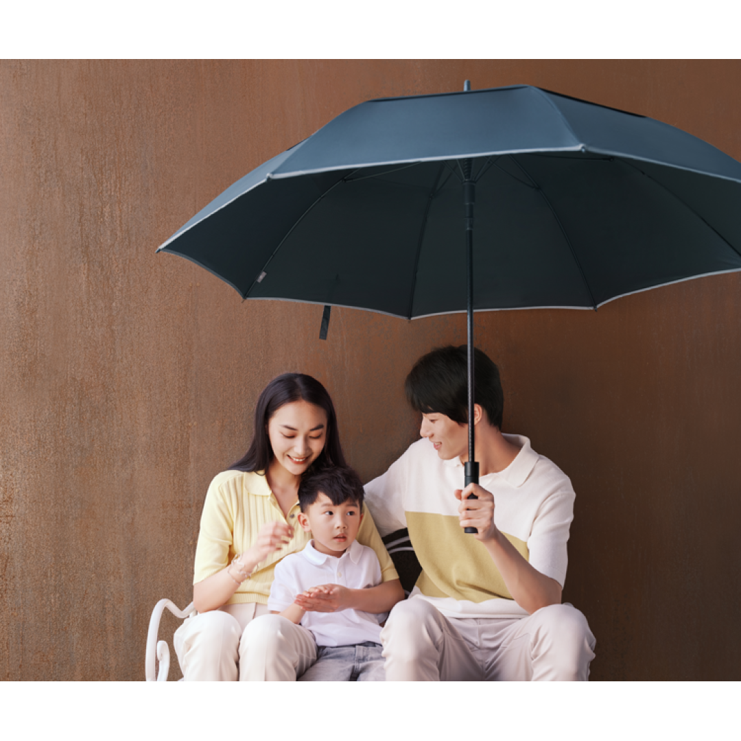 Зонт Xiaomi NINETYGO Double-layer Windproof Golf (90BOTNT21116W)