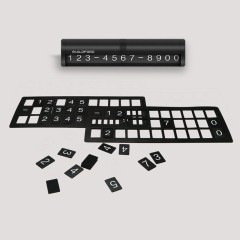 Временная карта парковки Xiaomi Guildford Car Temporary Stop Sign (GFADPX7)