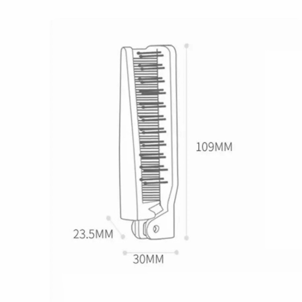 Расческа Xiaomi Jordan&Judy Folding Dual-Purpose Comb розовый (PT006)