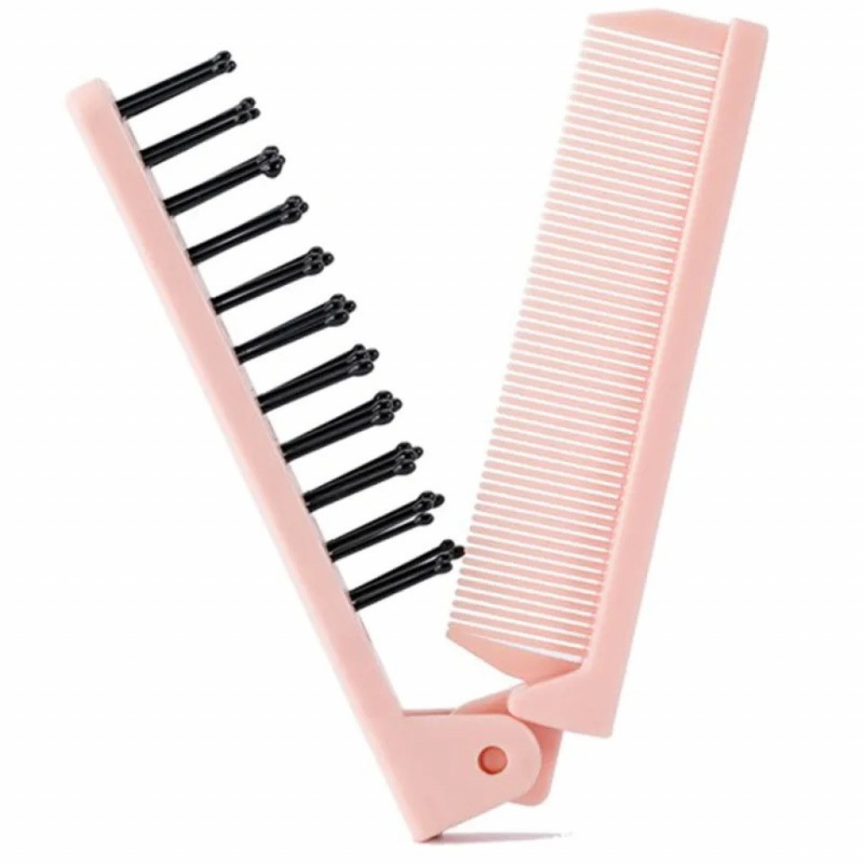 Расческа Xiaomi Jordan&Judy Folding Dual-Purpose Comb розовый (PT006)