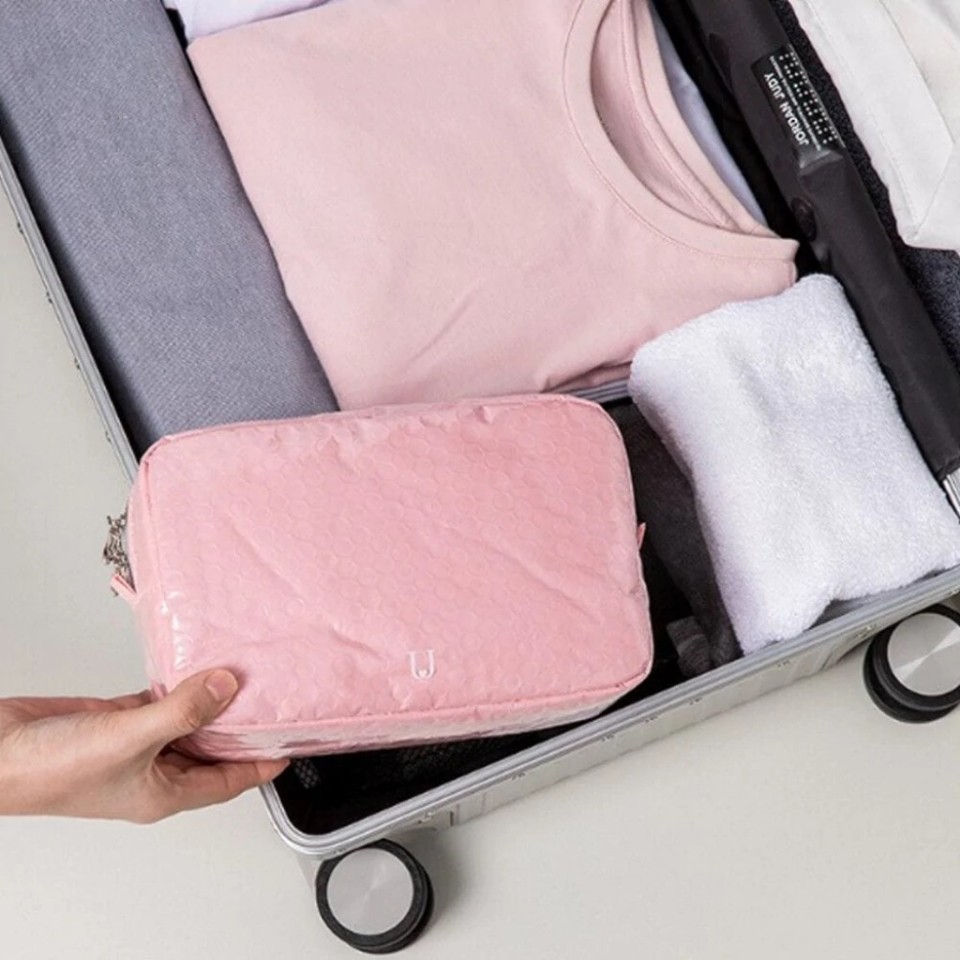 Сумка-косметичка Xiaomi Jordan&Judy Trapezoidal Bubble Film Cosmetic Bag