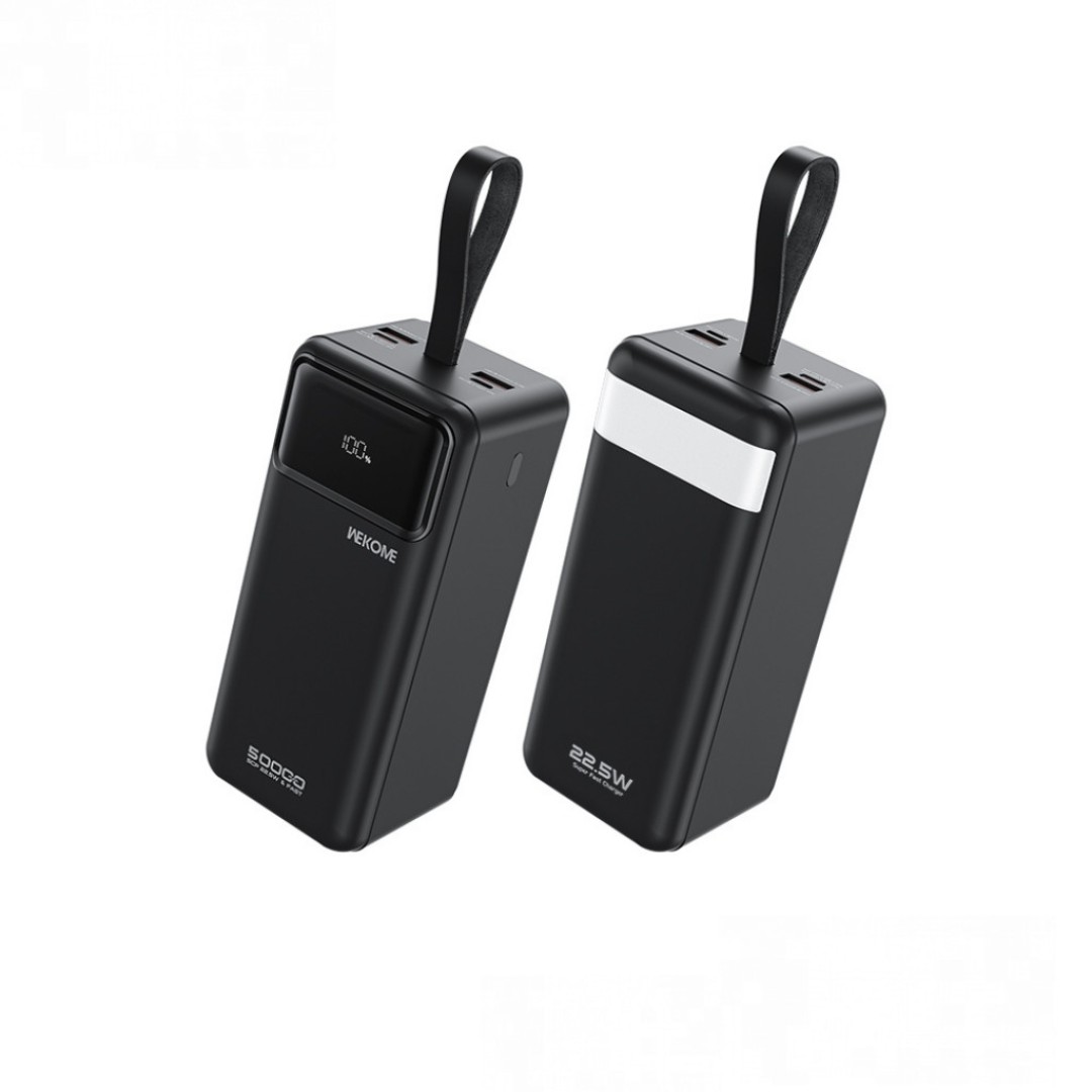 Внешний аккумулятор WEKOME Power Bank 50000mAh 22.5W (WP-75)
