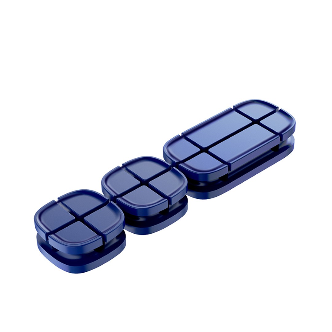 Держатель для проводов Baseus Cross Peas Cable Clip (ACTDJ-01)