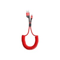 Кабель Baseus Fish Eye USB-C Spring Cable 2A 1м (CATSR-01)