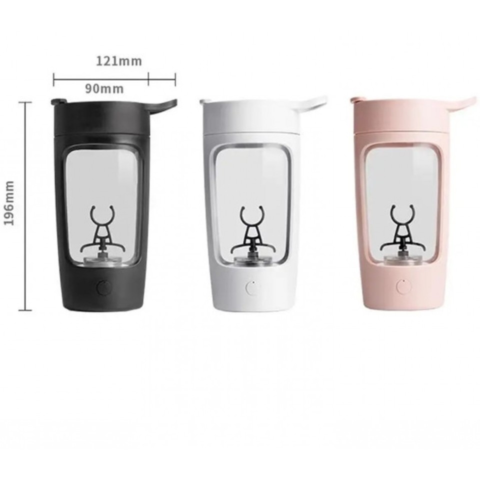 Электрический шейкер Qwerty Portable Sport Mixer Bottle USB Electric Protein Powder Shaker Juice