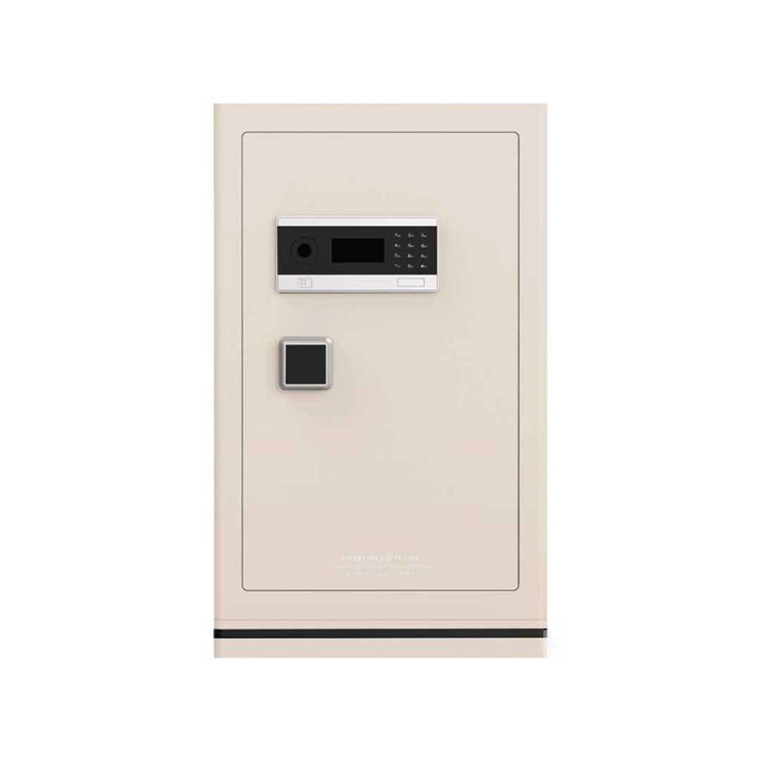 Умный электронный сейф со сканером отпечатка пальца Xiaomi CRMCR Kalinglebao Smart Safe With Fingerprint Scanner Cheese White (FDG-A10/D-68-LB)