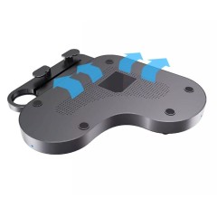 Беспроводное зарядное устройство 3 в 1 Qwerty для Apple AirPods Pro Black (HYY-WC-011)