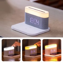 Ночник с беспроводной зарядкой и будильником 3 в 1 Xiaomi VFZ Led Lamp Wireless Charger (C-WCLL-C01)