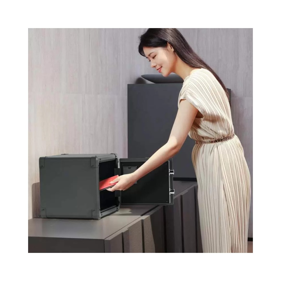 Умный электронный сейф Xiaomi CRMCR Retro Mechanical Smart Safe Depozit Box (BGX-D1-30J)