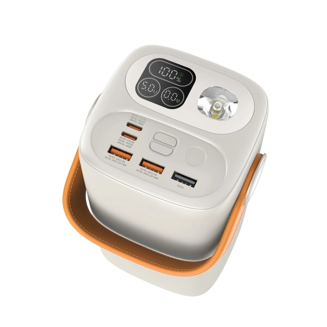 Внешний аккумулятор GREENOE Protable Power bank 60000mah 100w (C100)