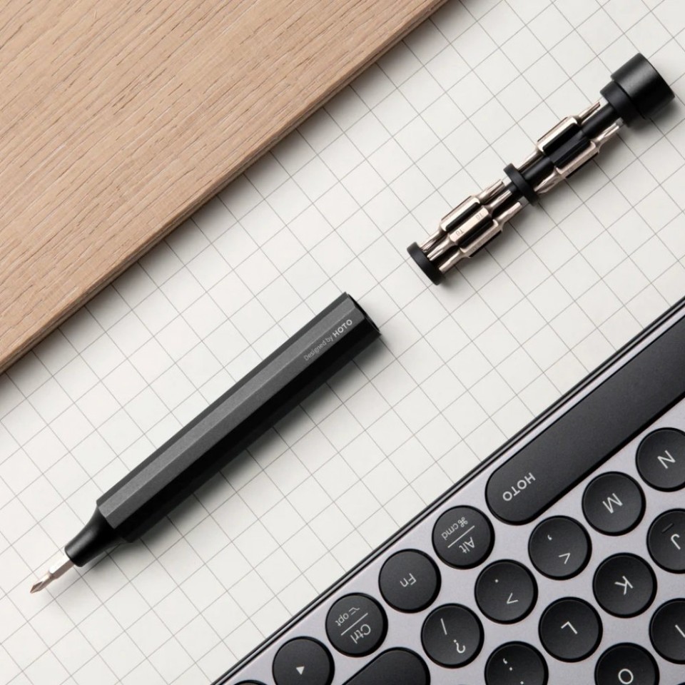 Набор отверток Xiaomi Hoto Precision Screwdriver Pen 24-in-1 (QWLSD004/HTT0005EU)