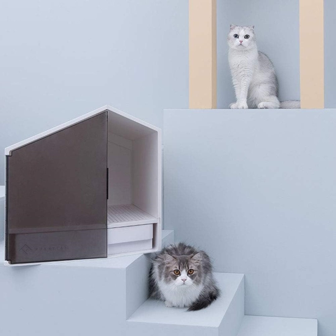 Домик-лоток для кошек Xiaomi Furrytail Glowhouse Car Litter Box