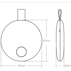 Брелок-сигнализация Xiaomi Ranres Booty Intelligent Anti-Lost Device