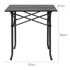 Набор обеденной мебели складной квадратный стол и 2 стула Xiaomi Gocamp Folding Table And Chair Set (OBS1005)