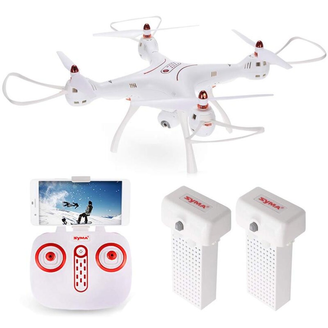 Радиоуправляемый квадрокоптер Syma X8SW-D с FPV трансляцией Wi-Fi, барометр 2.4G RTF