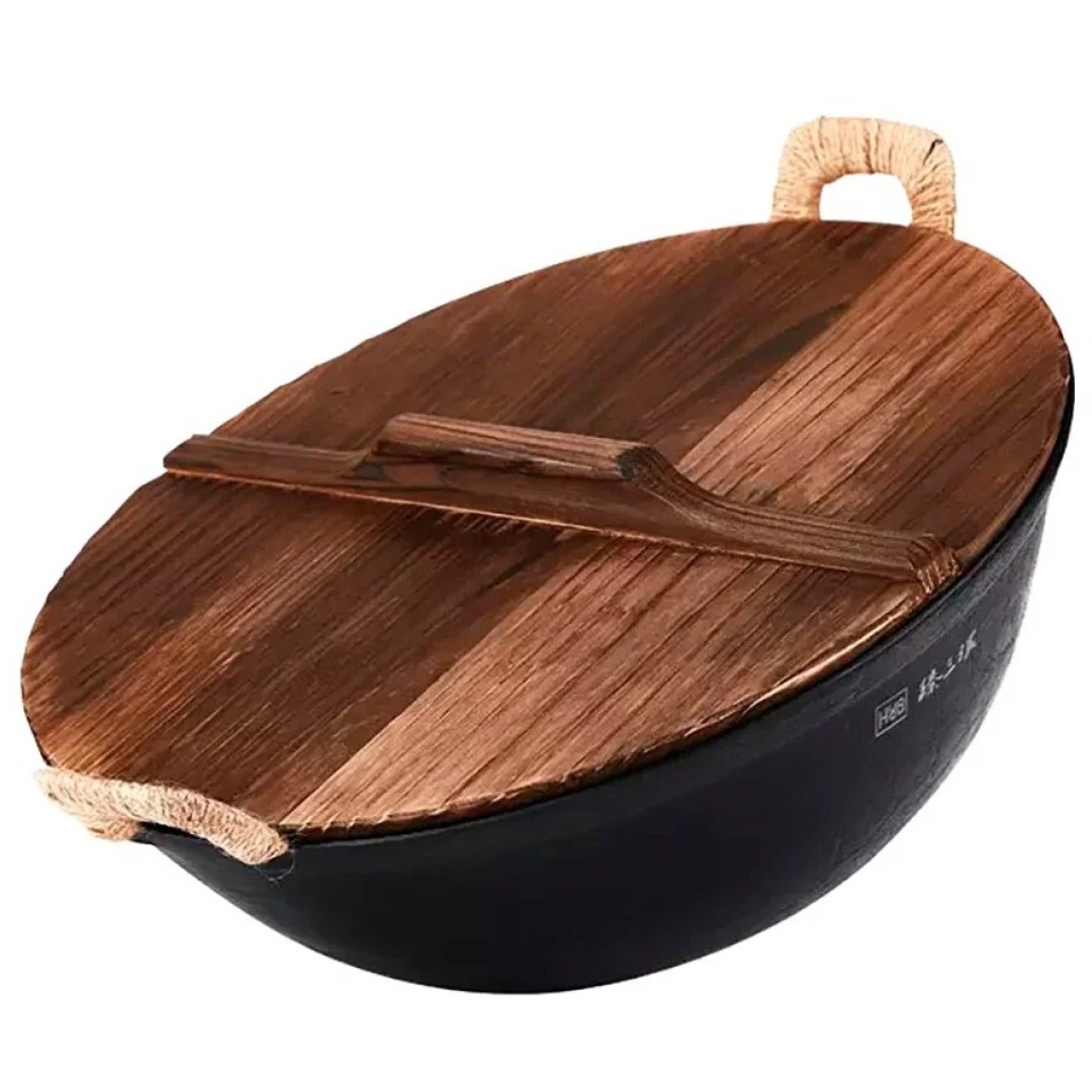 Сковорода-вок Xiaomi Huo Hou Cast Iron Wok