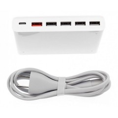 Сетевое зарядное устройство Xiaomi Mi Charger 6 USB Quick Charge 60W (GDS4076CN)