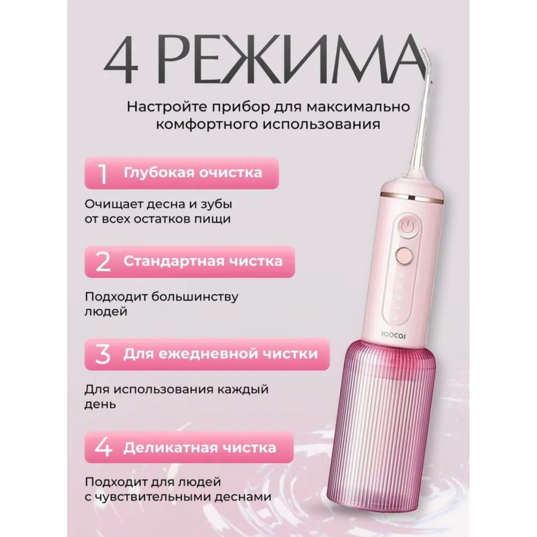 Ирригатор Xiaomi Mijia Soocas W3F