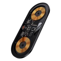 Беспроводное зарядное устройство 2 в 1 Baseus Digital LED Display 2 in 1 Wireless Charger 20W (WXSX010101)