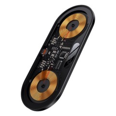 Беспроводное зарядное устройство 2 в 1 Baseus Digital LED Display 2 in 1 Wireless Charger 20W (WXSX010101)