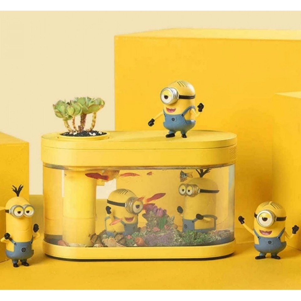 Акваферма Xiaomi Descriptive Geometry Amphibious Ecological Lazy Fish Tank Limited Edition