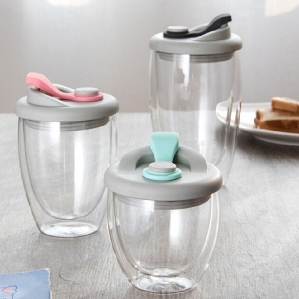 Термокружка с двойным стеклом Xiaomi Portable With Double Glass Coffee Cup (EBWB02MSK)