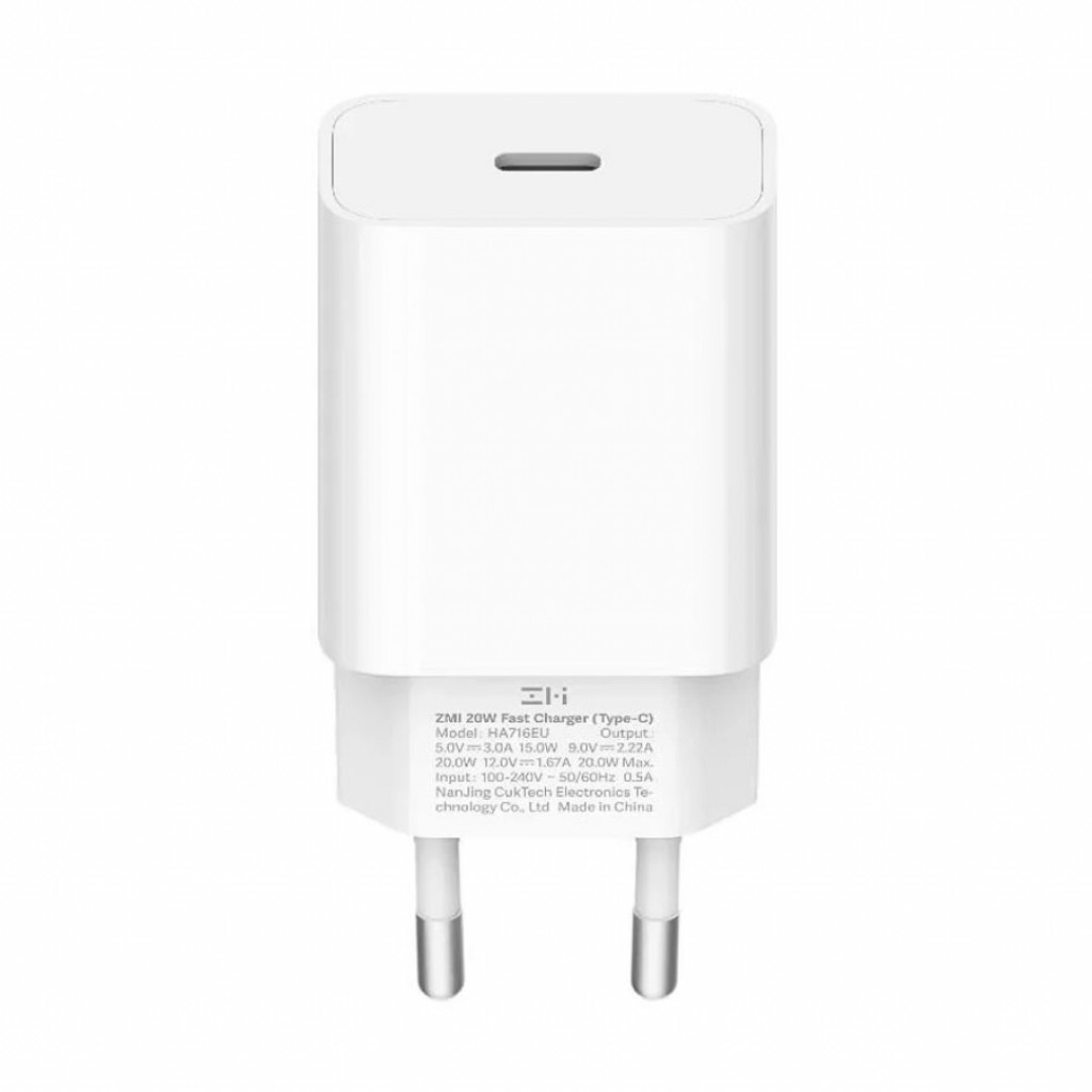 Зарядное устройство Xiaomi ZMI MFI 20W QC 3.0 PD Apple QC Charger (HA716)