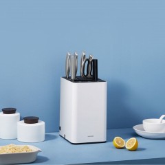 Подставка для кухонных ножей с точилкой и обеззараживанием Xiaomi Ocooker Sterilization Knife Holder (QXDJ001ACM)