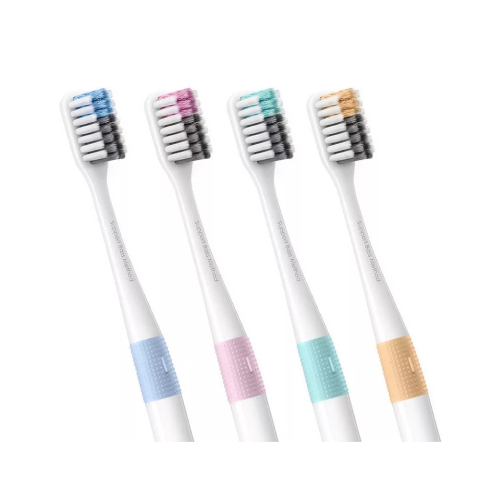 Зубные щетки Xiaomi Dr. Bei Colors 4 шт