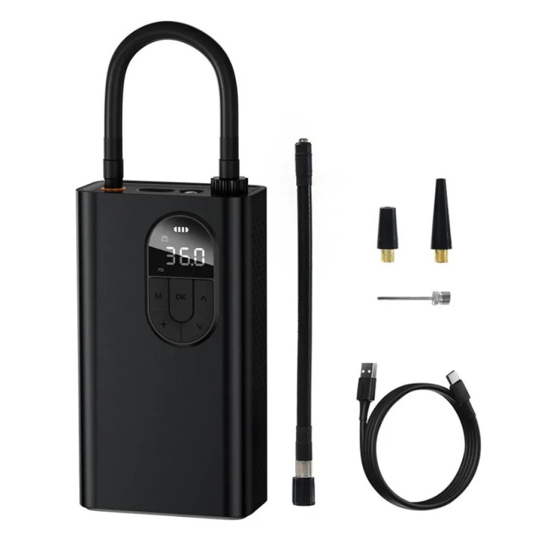 Автомобильный компрессор Baseus Energy Source Inflator Pump (CRCQB02-0A)