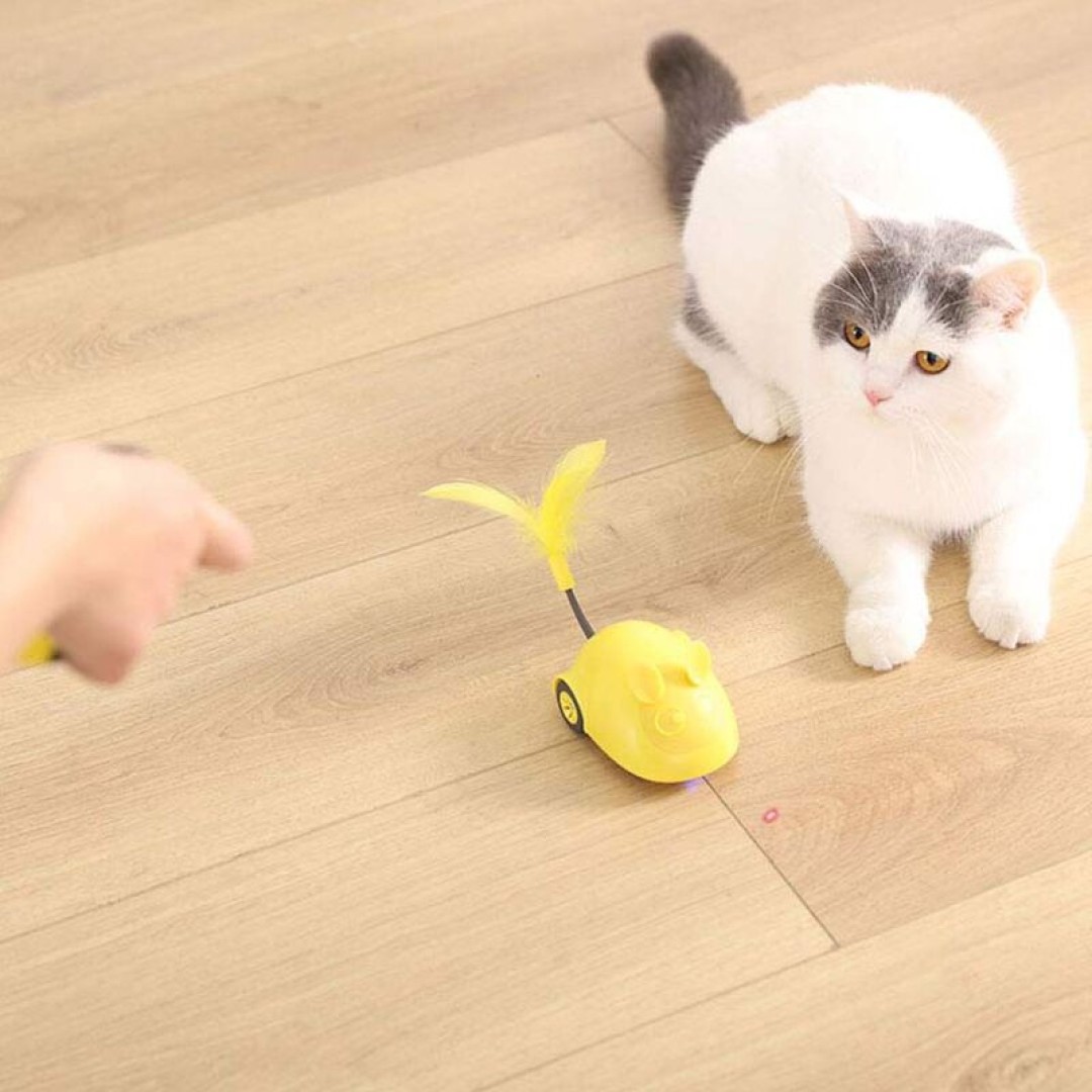 Умная игрушка для животных Xiaomi Mini Monstar Little Animal Star Remote Control Puzzle Fun Mouse (XT80-5001)