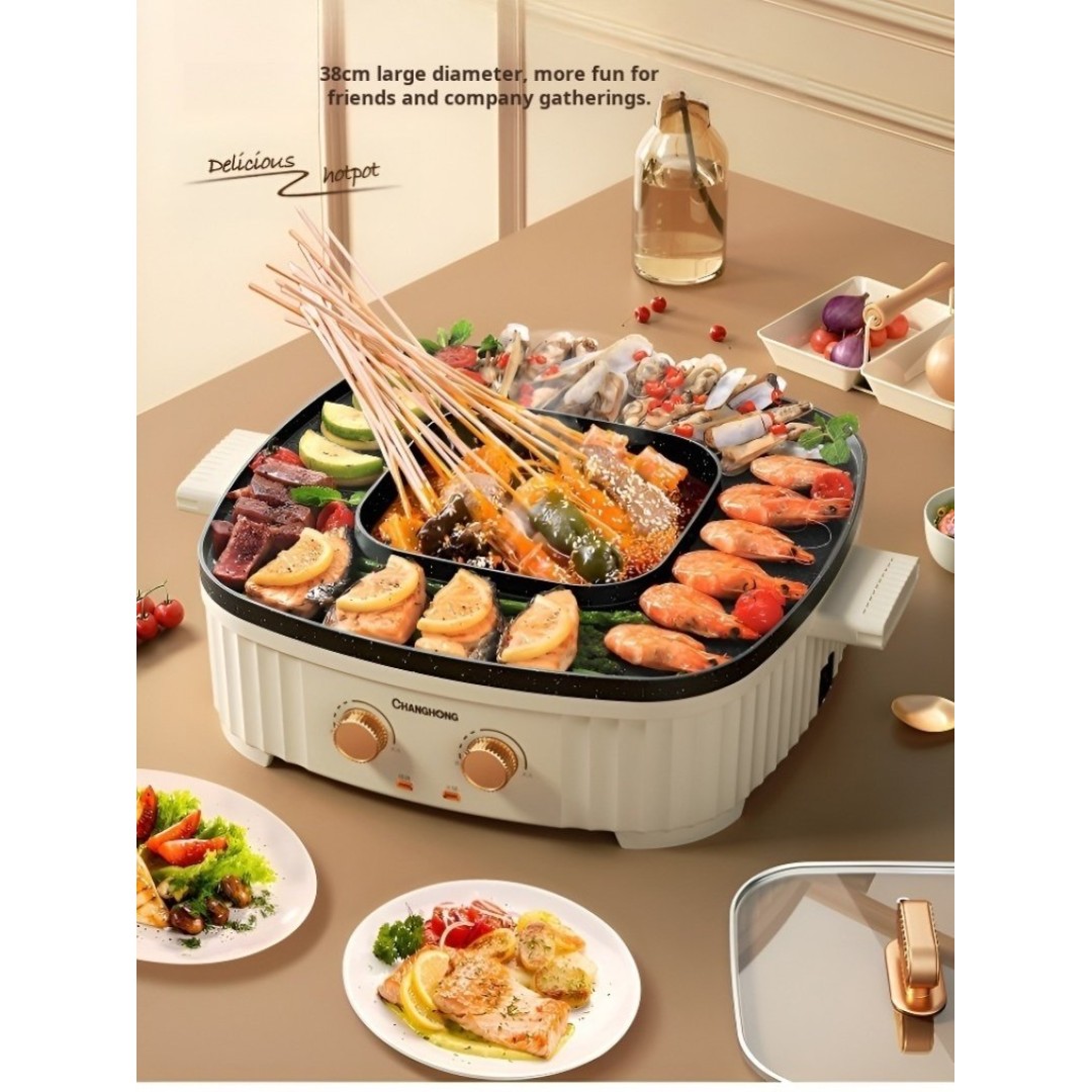 Многофункциональная электрическая плита для барбекю Xiaomi DMWD