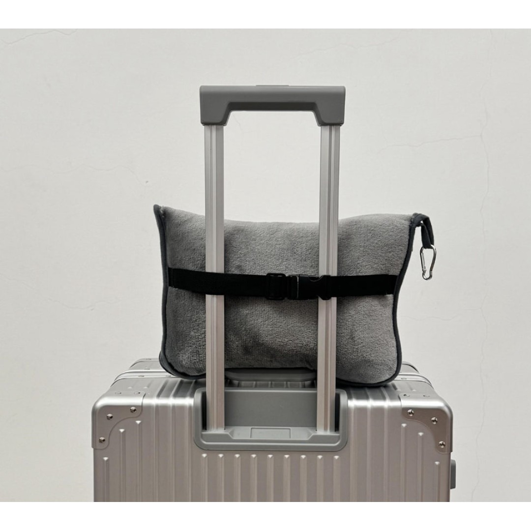 Дорожное одеяло - подушка, портативное, 2-в-1, Comfort,  цвет нежный розовый