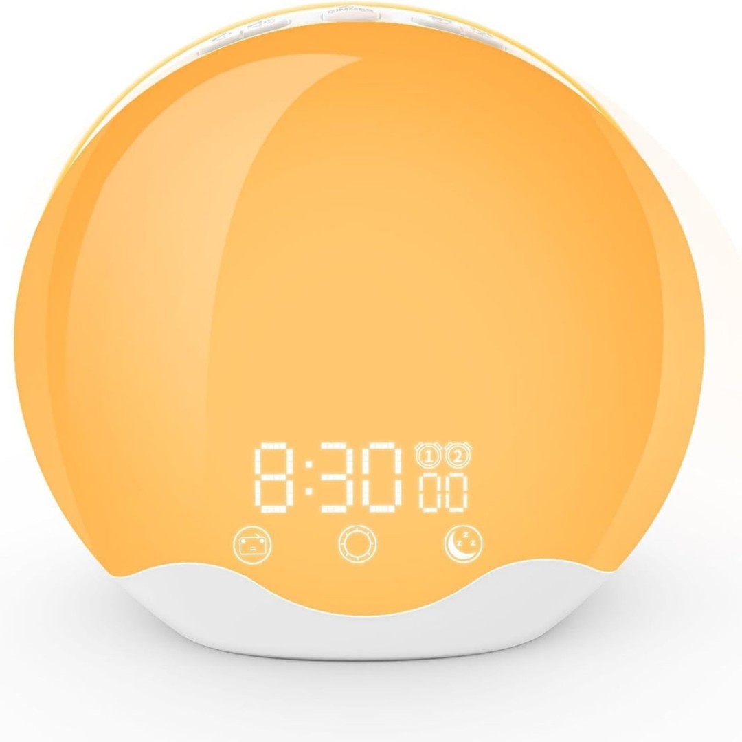 Умный светильник с опцией плавного пробуждения, многофункциональный