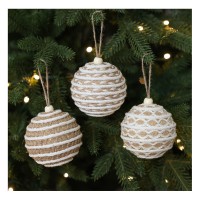 Новогодние шары из джута, в ассотритименте