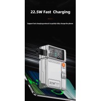 G50 Портативный магнитный Power Bank 3-в-1 для телефонов и Apple Watch Magsafe с мощным магнитом и сверхбыстрой зарядкой 22,5 Вт, 10000 мАч, пустынный золотой