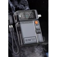 G50 Портативный магнитный Power Bank 3-в-1 для телефонов и Apple Watch Magsafe с мощным магнитом и сверхбыстрой зарядкой 22,5 Вт, 10000 мАч, пустынный золотой