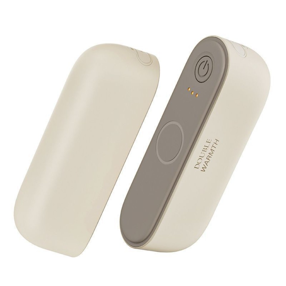 Портативная грелка для рук Double Warmth, USB TYPE-C