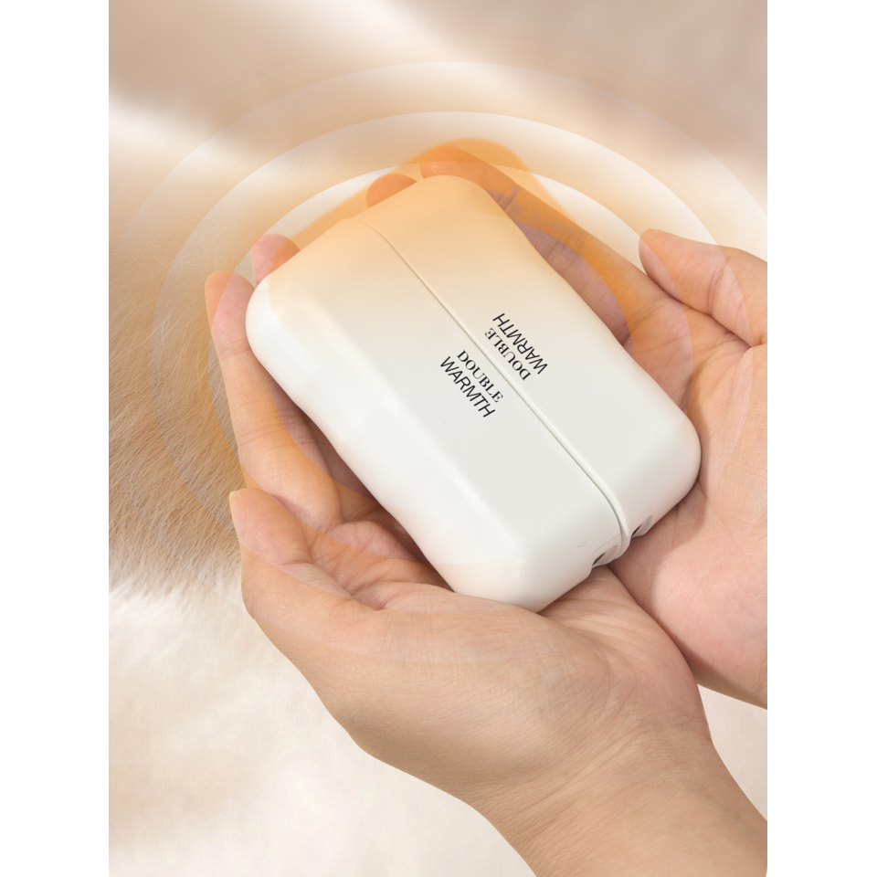 Портативная грелка для рук Double Warmth, USB TYPE-C